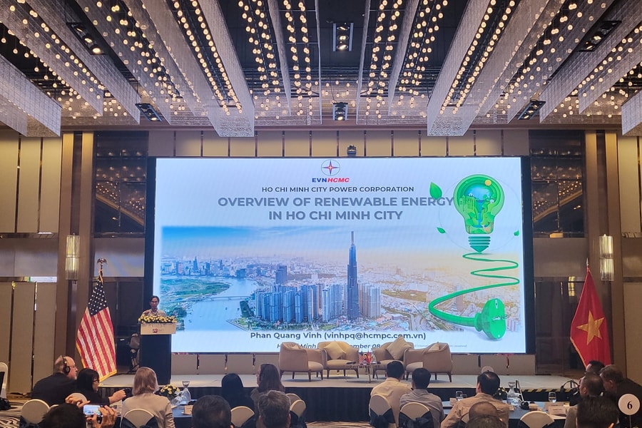 TP.HCM kỳ vọng đạt 1.500MW điện mặt trời mái nhà vào năm 2030