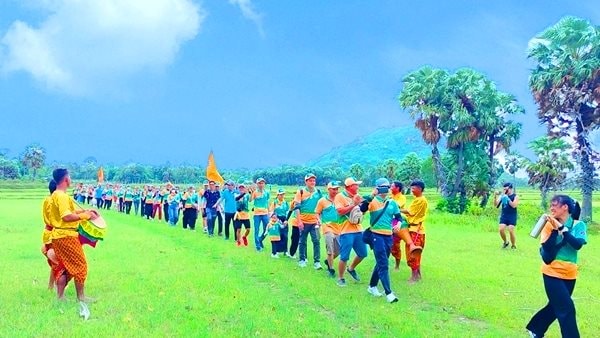 An Giang: 3.000 người tham gia giải chạy 'Núi Cấm trail 2023'