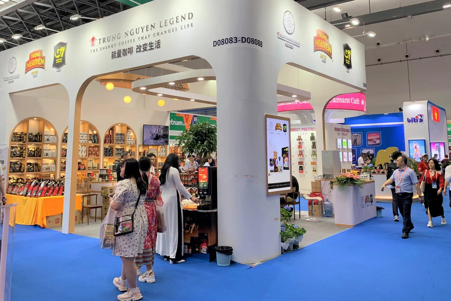 Trung Nguyên Legend khẳng định vị thế thương hiệu hàng đầu tại triển lãm CAEXPO 2023
