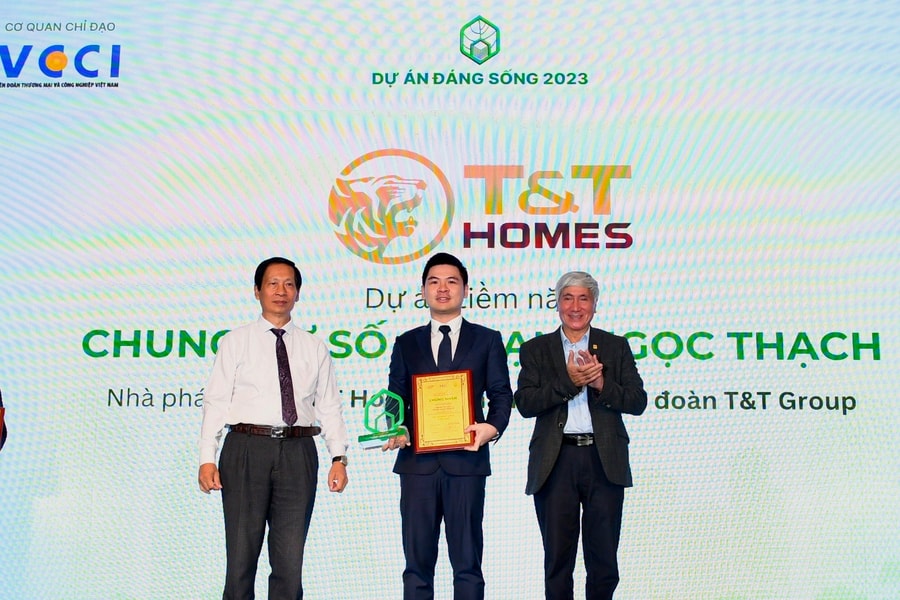 Dự án số 2 Phạm Ngọc Thạch được vinh danh Dự án đáng sống năm 2023