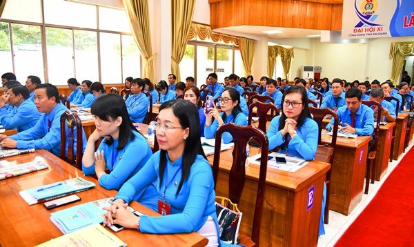 330 người về dự khai mạc Đại hội Công đoàn tỉnh An Giang lần XI