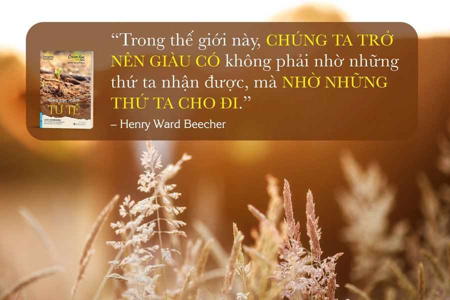Gieo hạt mầm tử tế - Thế giới sẽ mãi chìm vào tăm tối nếu tôi cứ tự tay tắt đi ánh sáng