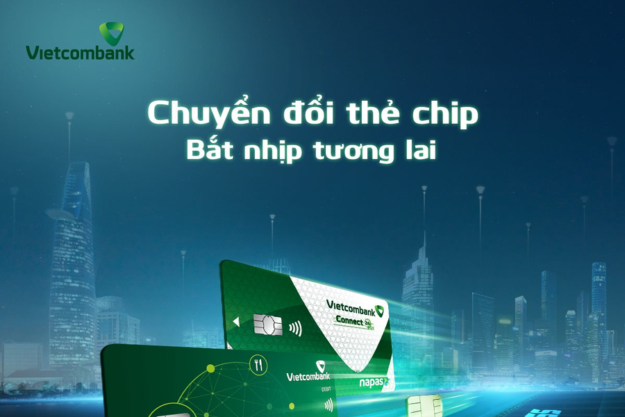 Vietcombank Chip Contactless: Chìa khóa mở ra sự tiện lợi trong xu hướng sống số