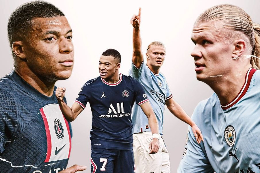 Kane, Mbappe, Haaland tỏa sáng, Bayern Munich và PSG lên thứ 2, Man City tụt 1 bậc