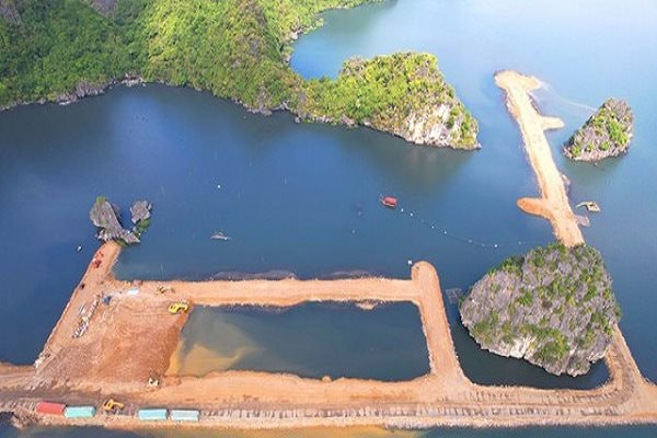 Phạt chủ đầu tư dự án lấn biển ở Quảng Ninh 125 triệu đồng
