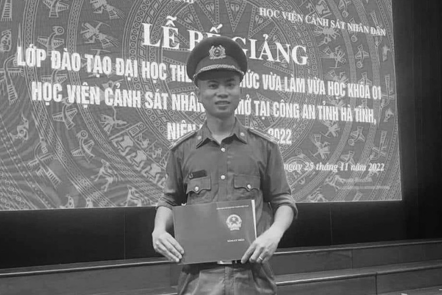 Thượng úy công an bị đâm lúc làm nhiệm vụ đã không qua khỏi