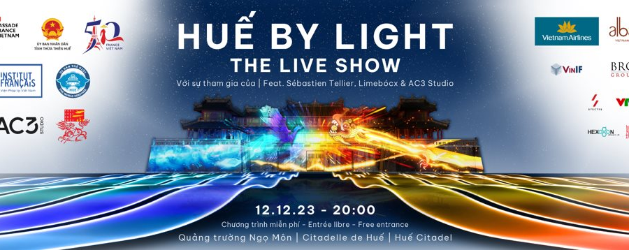 Đại nội Huế - điểm hẹn độc đáo của 'Huế by light-The live show'