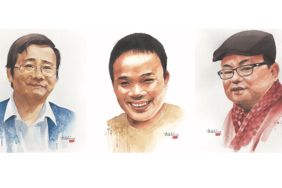 Lê Thiếu Nhơn, Ngô Nguyệt Hữu, Trần Hoàng Nhân và nàng thơ