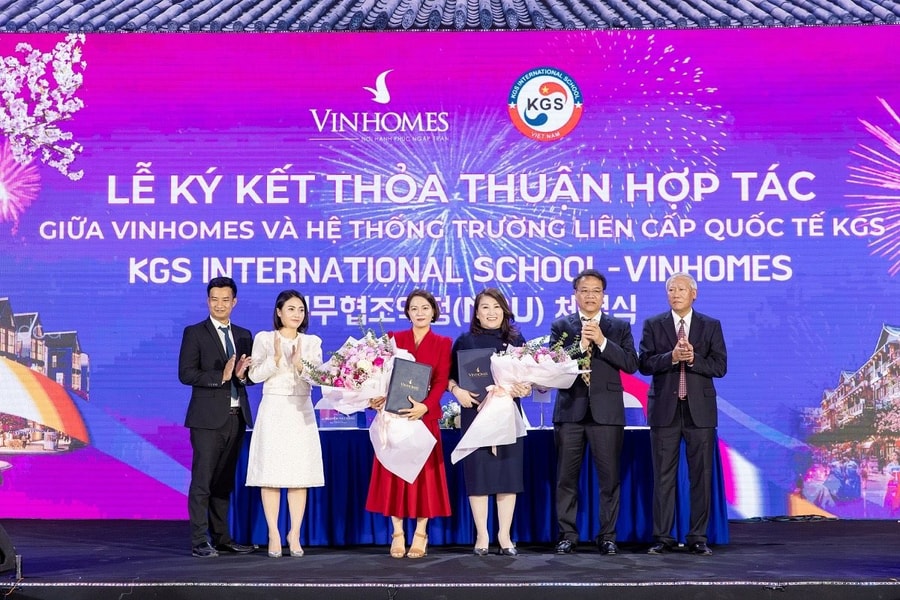 Vinhomes và KGS - Hàn quốc hợp tác phát triển hệ thống giáo dục liên cấp quốc tế