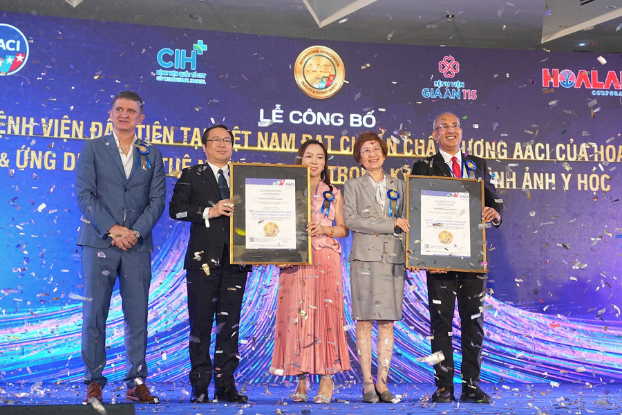 Hai bệnh viện đầu tiên tại Việt Nam đạt chuẩn chất lượng AACI của Hoa Kỳ