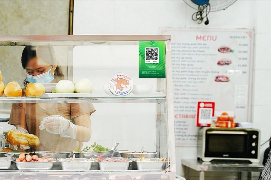 Vietcombank ra mắt bộ giải pháp 'QR nhận tiền' và 'Quản lý doanh thu theo từng mã QR'