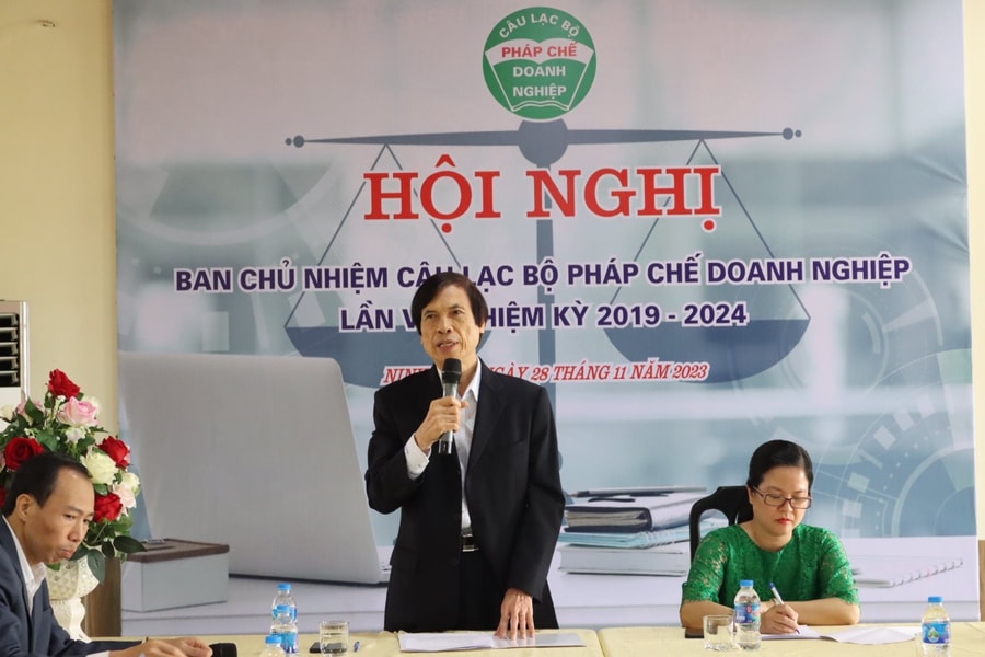 CLB Pháp chế doanh nghiệp tổ chức hội nghị ban chủ nhiệm lần thứ 8