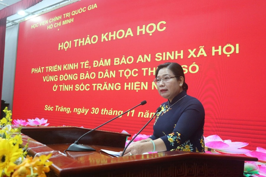 Phát triển kinh tế, đảm bảo an sinh xã hội vùng đồng bào dân tộc thiểu số tỉnh Sóc Trăng