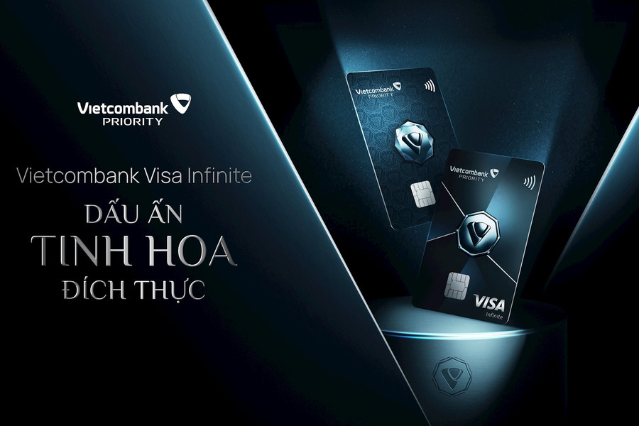 Vietcombank ra mắt thẻ tín dụng Vietcombank Visa Infinite - dấu ấn tinh hoa đích thực