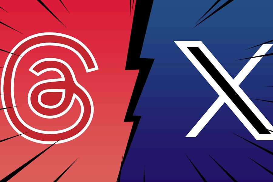 Threads trở thành ứng dụng được tải về nhiều nhất Apple App Store ở Mỹ, X tụt dốc