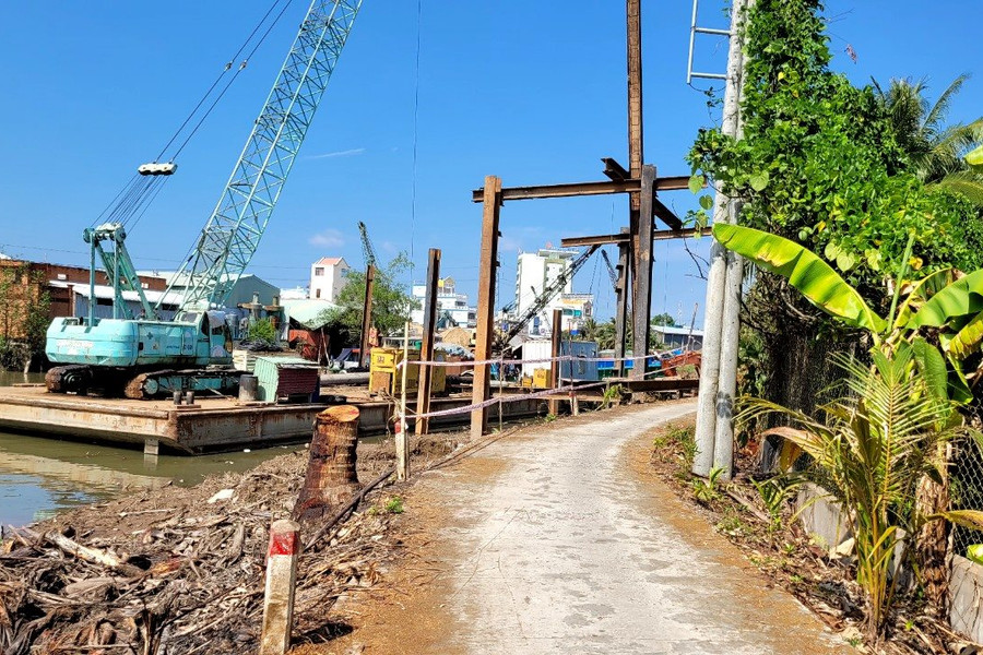 Tiền Giang: Vì sao dự án 2.000 tỉ đồng phải tạm ngưng thi công ?