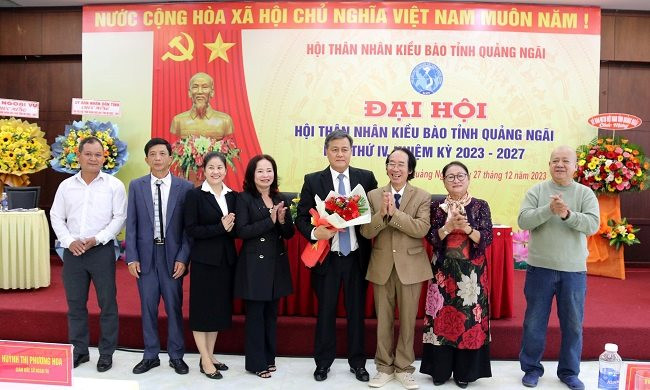 Đại hội Hội Thân nhân kiều bào tỉnh Quảng Ngãi lần thứ 4, nhiệm kỳ 2023-2027