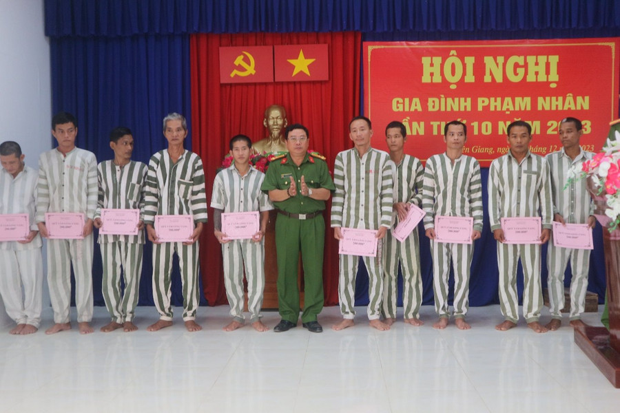 Những điều ấm lòng tại Hội nghị gia đình phạm nhân Trại giam Kênh 7