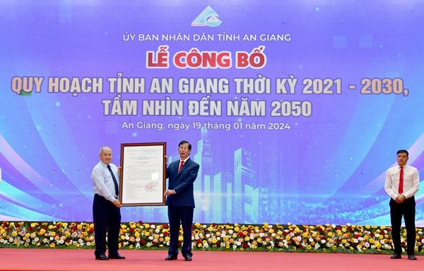 Lễ công bố quy hoạch tỉnh An Giang: Tư duy và tầm nhìn mới