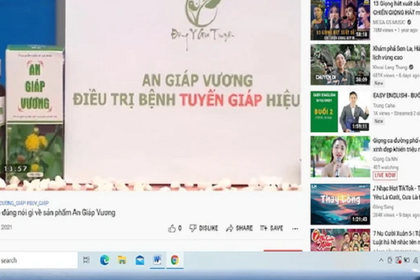 Bộ Y tế cảnh báo người dân về thực phẩm chức năng được quảng cáo trên mạng
