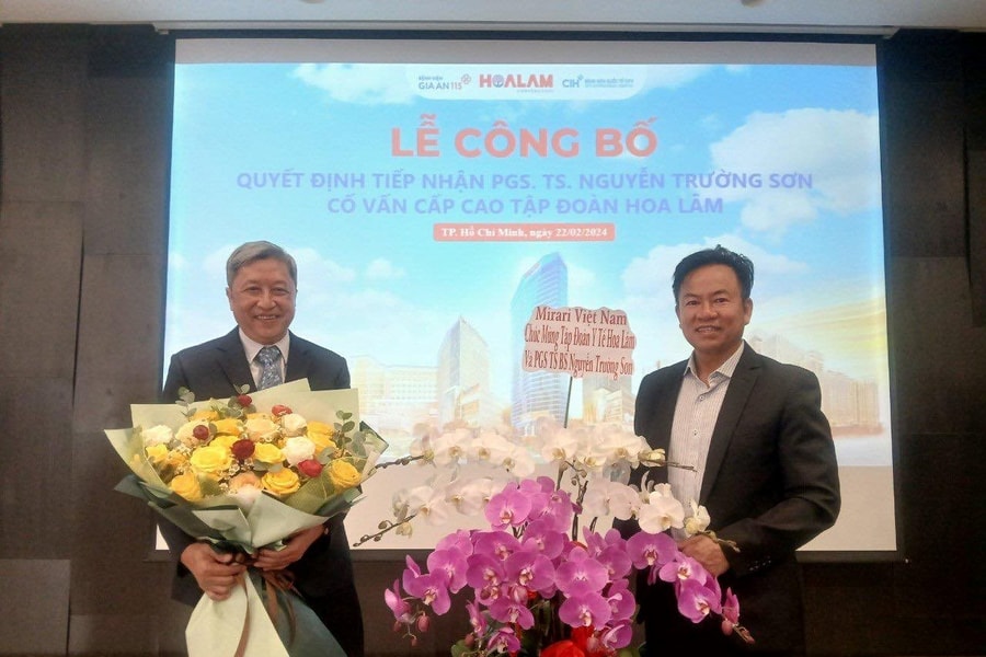 Cựu Thứ trưởng Bộ Y tế Nguyễn Trường Sơn làm cố vấn cấp cao Tập đoàn Hoa Lâm