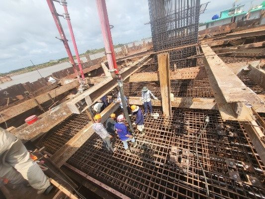 Cầu Gành Hào nối Bạc Liêu và Cà Mau dự kiến thông xe vào cuối năm 2024