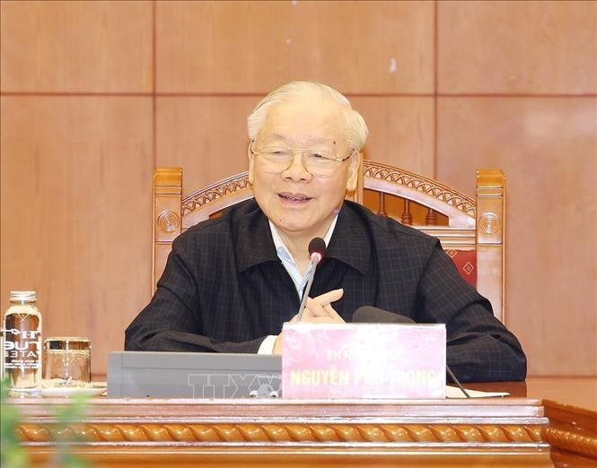 Tổng bí thư Nguyễn Phú Trọng: Lựa chọn nhân sự cho Ban Chấp hành Trung ương khóa 14 là nhiệm vụ đặc biệt quan trọng, 'then chốt' của 'then chốt'
