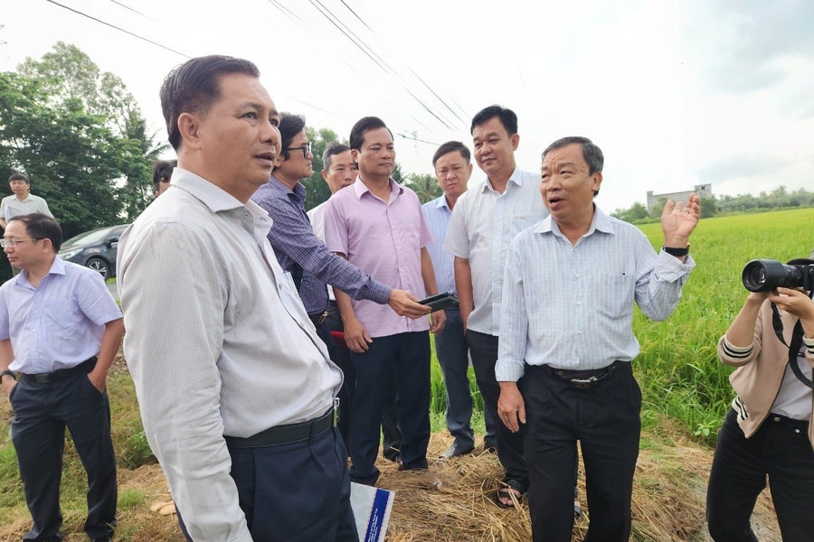 Sóc Trăng: Khoảng 1.000ha lúa bị ảnh hưởng bởi hạn hán, xâm nhập mặn