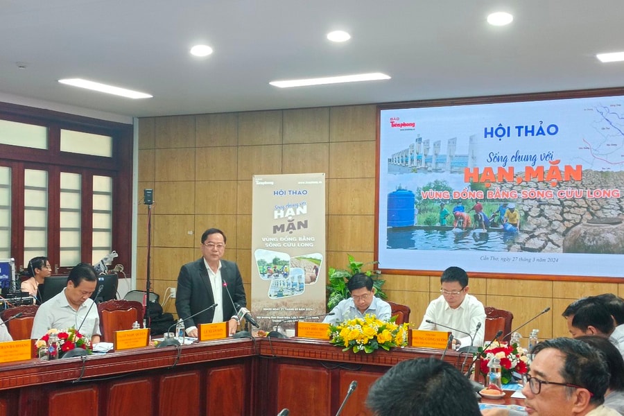 Hạn hán, xâm nhập mặn đang diễn ra khốc liệt ở vùng ĐBSCL