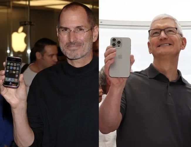 Lãnh đạo Apple nhắc rằng iPhone đời đầu rất nhỏ, cho thấy Steve Jobs đã nhận định sai lầm