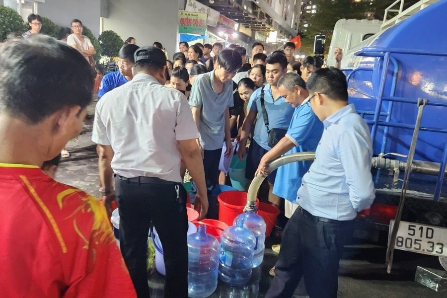 TP.HCM: Khu vực phường Phú Hữu, TP.Thủ Đức đã được cấp nước trở lại sau thời gian tạm ngưng