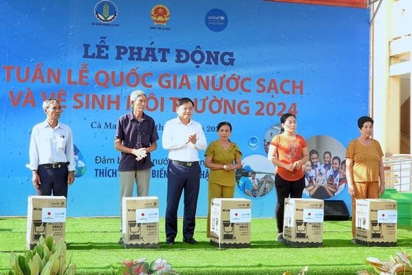 'Tuần lễ quốc gia nước sạch và vệ sinh môi trường' tại Cà Mau