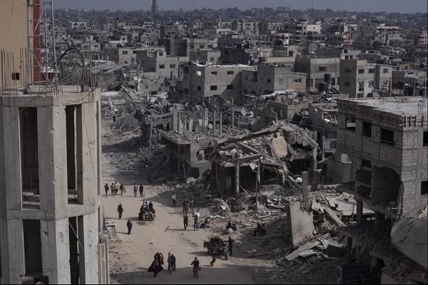 Khan Younis hoang tàn sau khi Israel rút quân