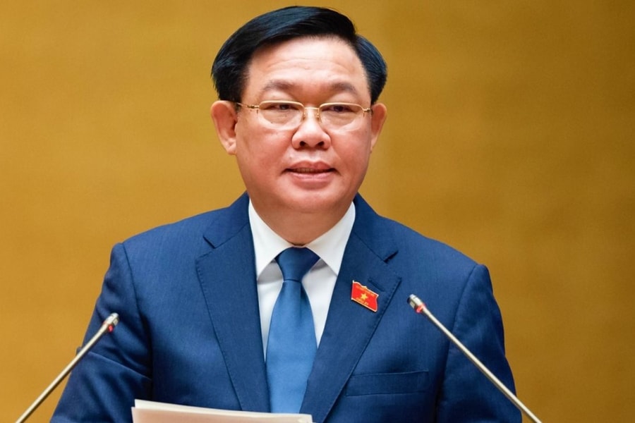 Miễn nhiệm chức vụ Chủ tịch Quốc hội với ông Vương Đình Huệ