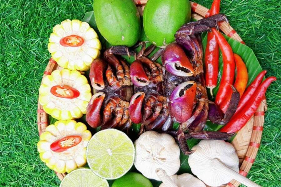 Đậm đà món ba khía muối Rạch Gốc