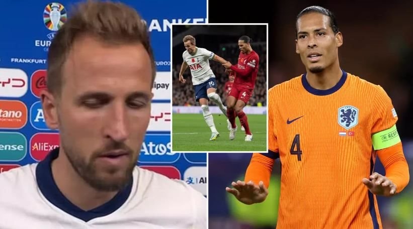 Đồng đội nói van Dijk vui nếu Harry Kane không đá chính, Bellingham từng xỉ vả trọng tài bắt trận bán kết
