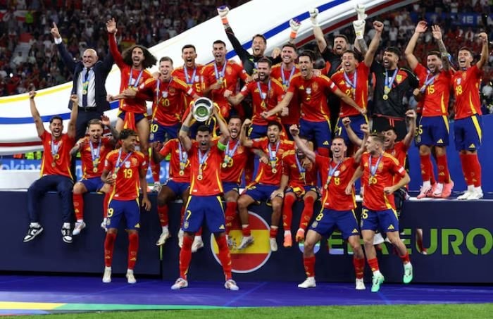 Tây Ban Nha đăng quang ở Euro 2024 nhờ nỗ lực vượt khó, thắng cả 4 nhà vô địch World Cup