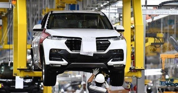 Bộ Tài chính đề xuất không giảm 50% lệ phí trước bạ ô tô lắp ráp trong nước
