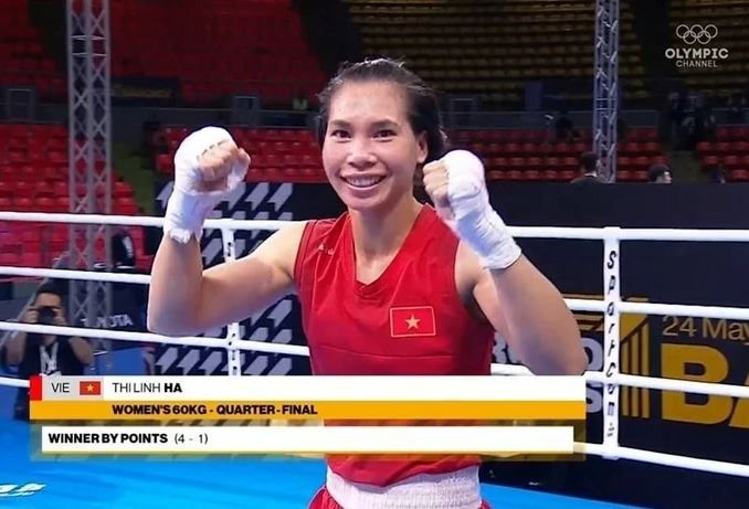 Olympic 2024: Võ sĩ Hà Thị Linh chiến thắng trận ra quân, lọt vào vòng 1/8