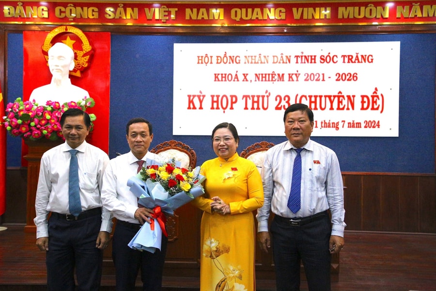 HĐND tỉnh Sóc Trăng có tân Phó chủ tịch