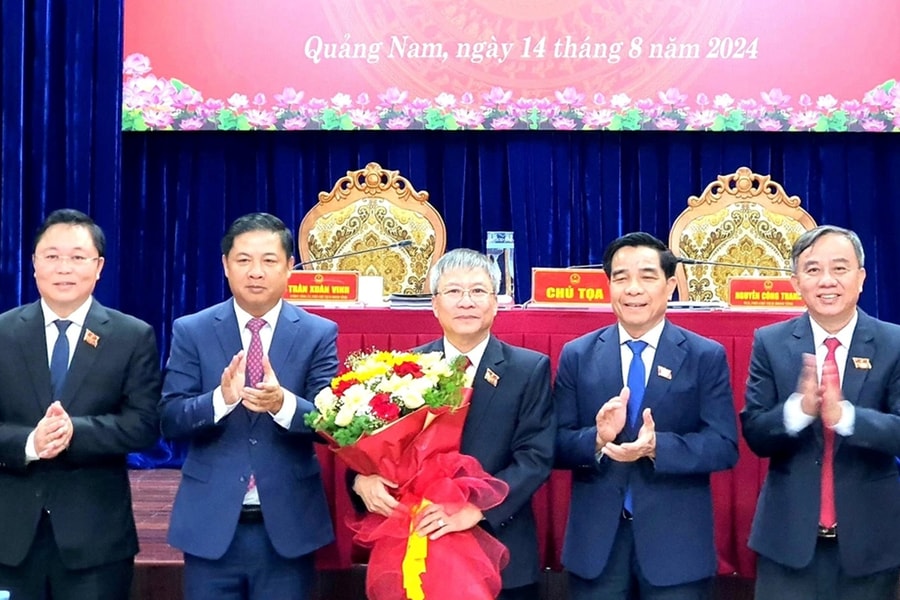 Ông Nguyễn Đức Dũng được bầu làm Chủ tịch HĐND tỉnh Quảng Nam