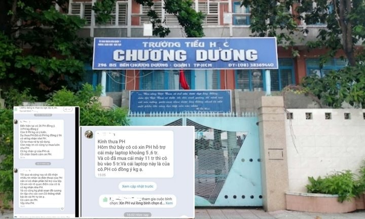 TP.HCM: Cô giáo kêu gọi phụ huynh tài trợ laptop bị ngừng đứng lớp