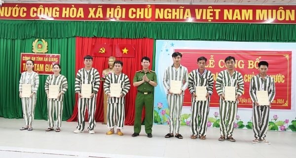 An Giang công bố quyết định đặc xá năm 2024