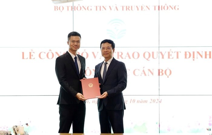 Ông Trần Đăng Khoa được bổ nhiệm làm Thư ký Bộ trưởng Bộ TT-TT