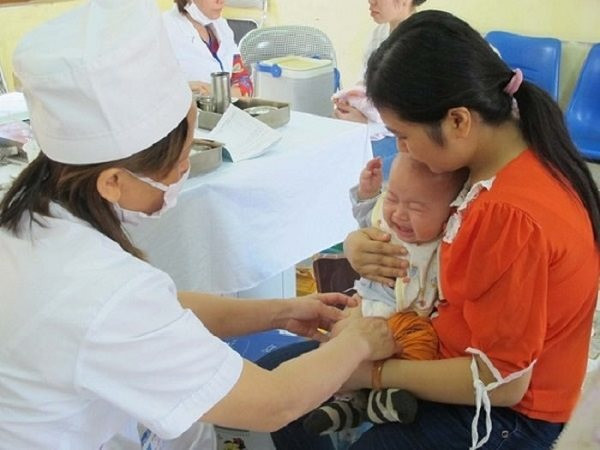 Hà Nội triển khai chiến dịch tiêm vắc xin sởi