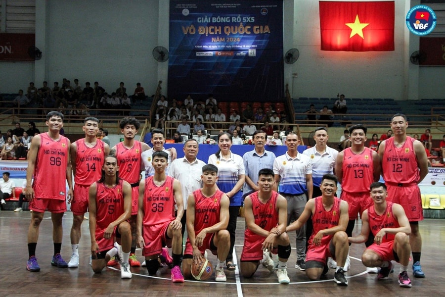 Tuyển nam TP.HCM vào chung kết bóng rổ Vô địch quốc gia 2024