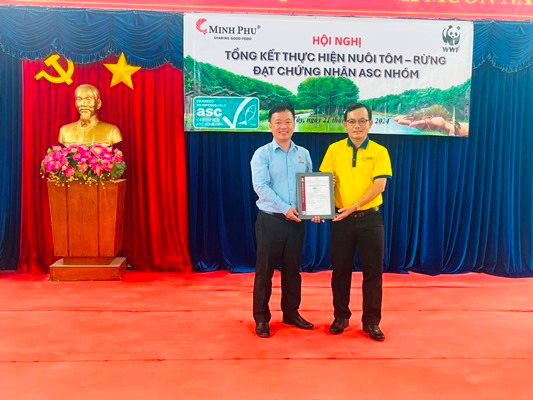 Cà Mau: Mô hình tôm-rừng đạt chuẩn ASC nhóm