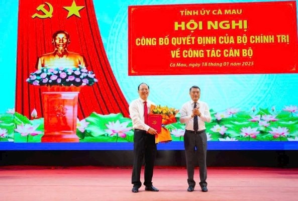Ông Nguyễn Hồ Hải làm Bí thư Tỉnh ủy Cà Mau