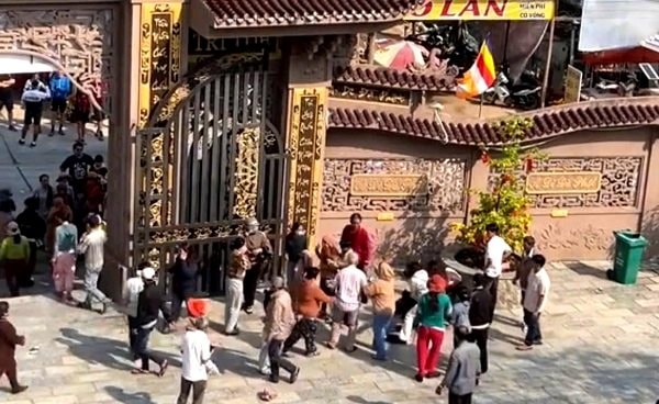 Điều tra vụ nghi dàn cảnh để cướp tài sản trong khuôn viên chùa