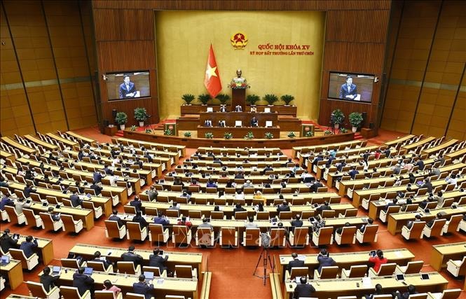 Nội dung ngày làm việc thứ 4 và 5 của kỳ họp bất thường thứ 9, Quốc hội khóa XV